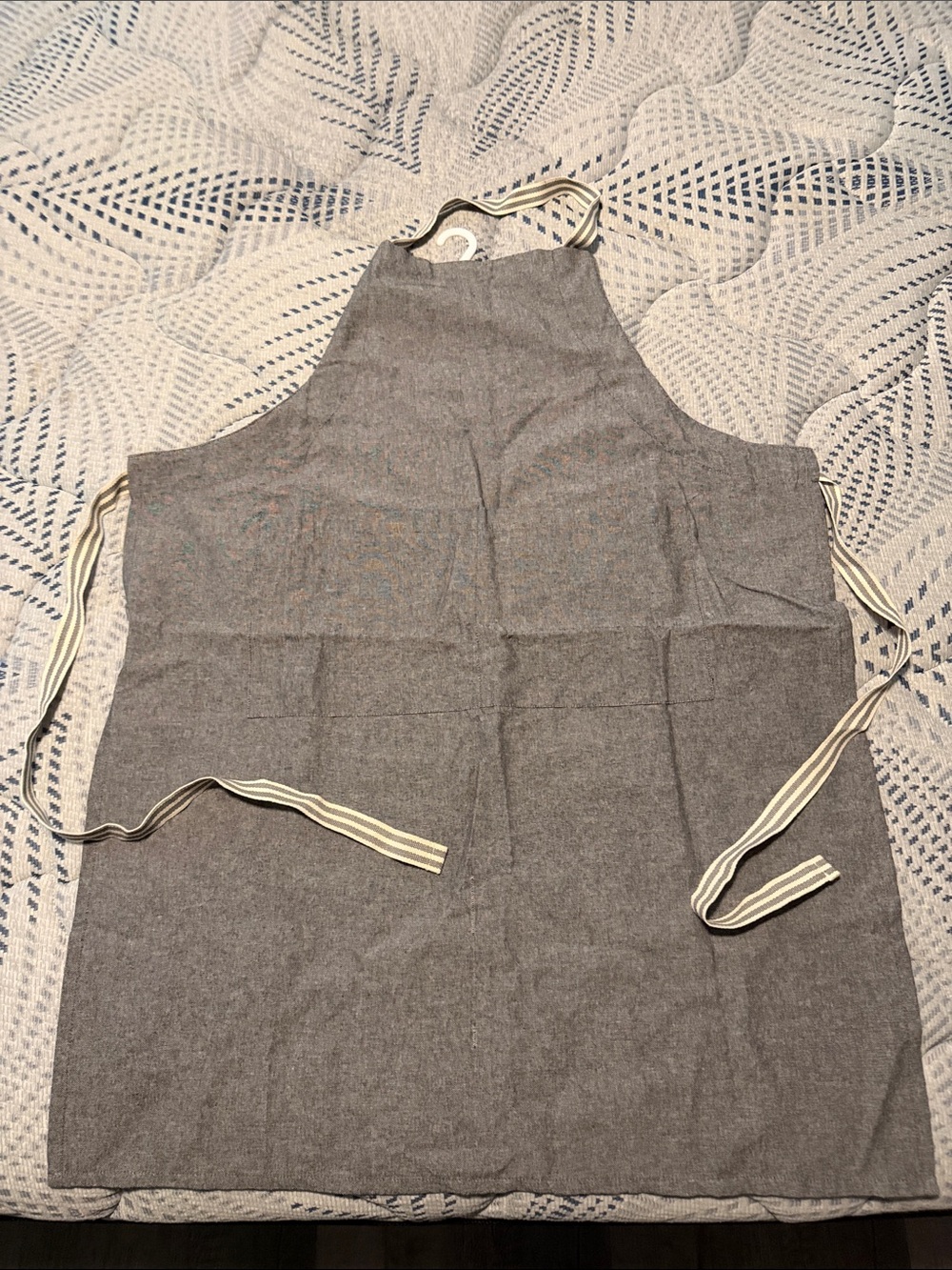 Nicole Miller Gray Apron